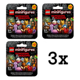 3x LEGO Dungeons & Dragons (D&D) Minifigure 71047 Boxes
