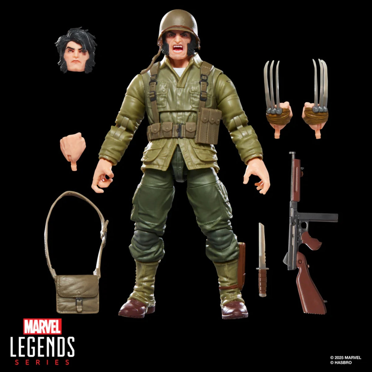 Marvel Legends Series Wolverine (WWII Logan) - a tárSASjátéK Marvel Legends Series Wolverine (WWII Logan) - a tárSASjátéK