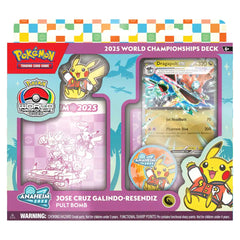 2025 Pokemon World Championships Deck - Set of 4