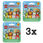 3x LEGO Animals Minifigure 71051 Boxes