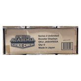 Crimson Rampage My Hero Academia CCG Series 2 Sealed CASE of 6 Boxes