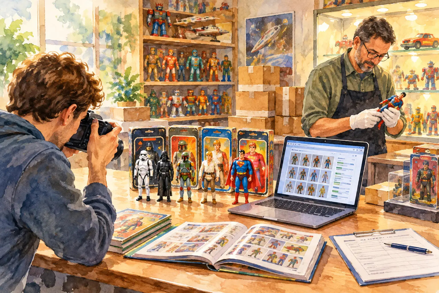 How to Sell an Action Figure Collection for More