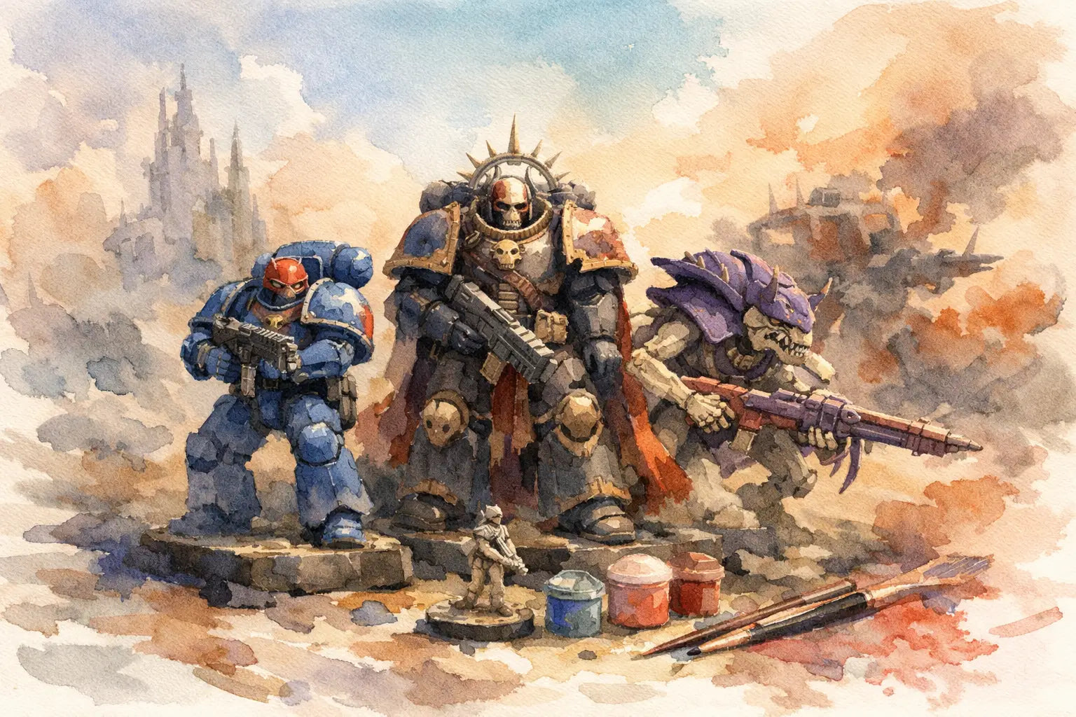 Warhammer 40,000 Miniatures for New Commanders
