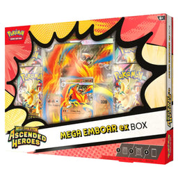 Ascended Heroes Mega Evolution Mega Emboar ex Pokemon Box