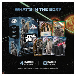 026 Topps Chrome Star Wars Blaster Box