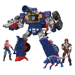 Soundwave & Dreadnok Thunder Machine Transformers x GI Joe Collaborative Box Set