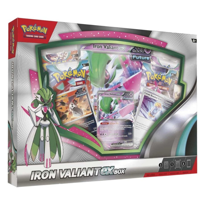 Iron Valiant ex Pokemon Scarlet & Violet TCG Box