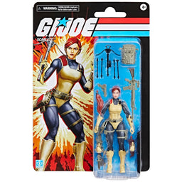 Scarlett GI Joe Classified Series Retro Cardback Action Figure