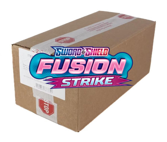 Fusion Strike Pokemon Sword & Shield Sleeved Booster 144 Pack Case