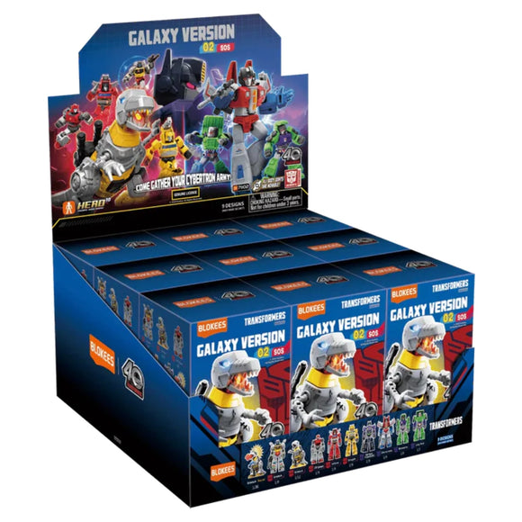 Transformers Galaxy Version 02 SOS Blokees (9 Boxes)