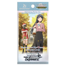 Rascal Does Not Dream of Santa Claus Weiss Schwarz Booster Display