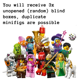 3x LEGO Minifigures Series 29 71052