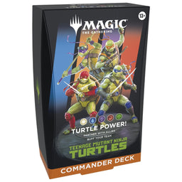 Teenage Mutant Ninja Turtles Magic The Gathering Commander Deck