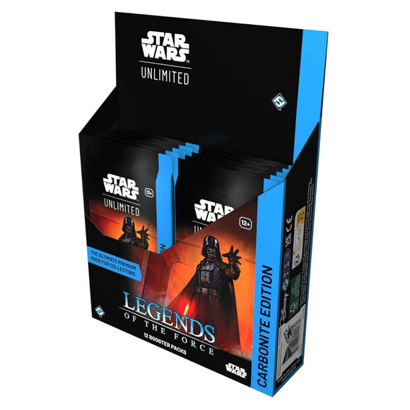 Legends of the Force Star Wars Unlimited TCG Carbonite Edition Booster Display