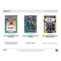 2023 Panini Prizm Under Card WWE Wrestling Box