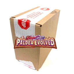 Paldea Evolved S&V Pokemon Checklane Blister 16-Pack Sealed Inner Case
