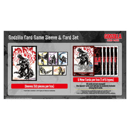 Ink-Brushed Monster Rampage Godzilla Sleeve & Card Set Box