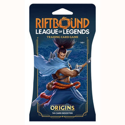 Riftbound League of Legends Origins TCG Sleeved Booster Pack