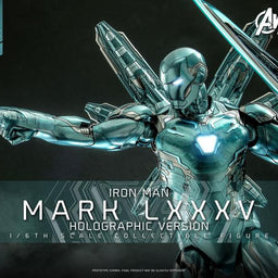 Iron Man Mark LXXXV Holo Avengers Endgame MMS Diecast 1/6 Hot Toys Exclusive