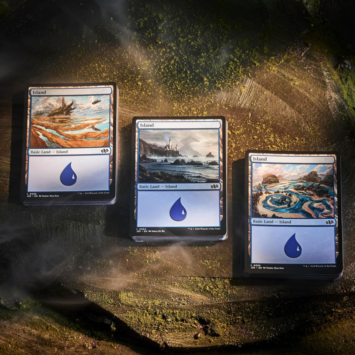 2025 Land Station Magic The Gathering (400 Basic Land Cards)