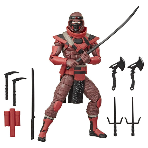 Red Ninja GI Joe Classified Series 6-Inch #08 Action Figure