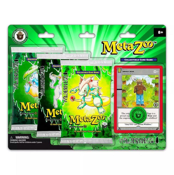 Smokey The Bear Promo Wilderness 1st Edition MetaZoo TCG Set