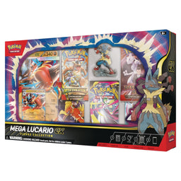 Mega Lucario ex Mega Evolution Pokemon TCG Premium Figure Collection