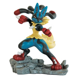 Mega Lucario ex Mega Evolution Pokemon TCG Premium Figure Collection