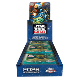2026 Topps Chrome Star Wars Galaxy Hobby Box