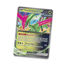 Iron Leaves ex Paradox Clash Legends Scarlet & Violet Pokemon Tin