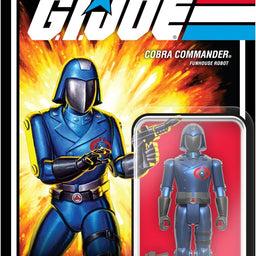 Cobra Commander Funhouse Robot Joe Super7 Reaction Figure