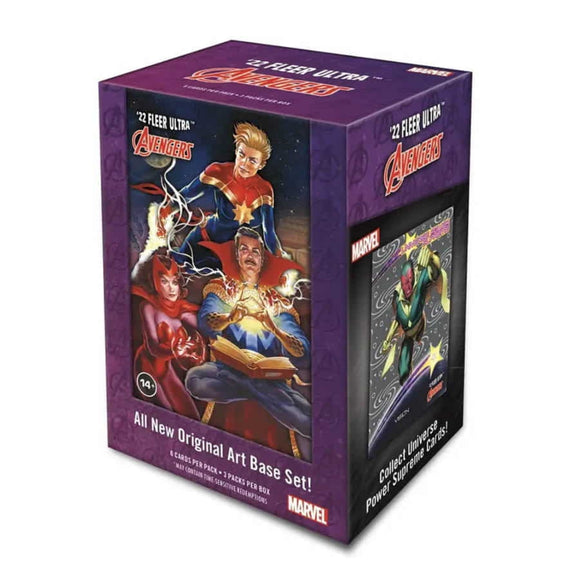 2022 Upper Deck Marvel Fleer Ultra Avengers Blaster Box