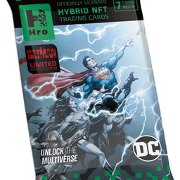 Chapter 1 DC Unlock The Multiverse Hro Hybrid NFT Booster Box