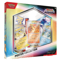 Prismatic Evolutions Pokemon Scarlet & Violet TCG Poster Collection