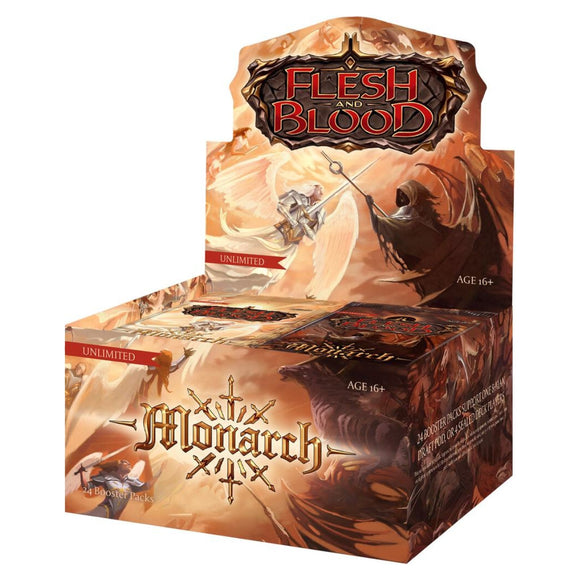 Monarch Unlimited Edition Flesh and Blood TCG Booster Box