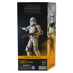 Phase II Clone Trooper Star Wars The Clone Wars Black Series Action Figure
