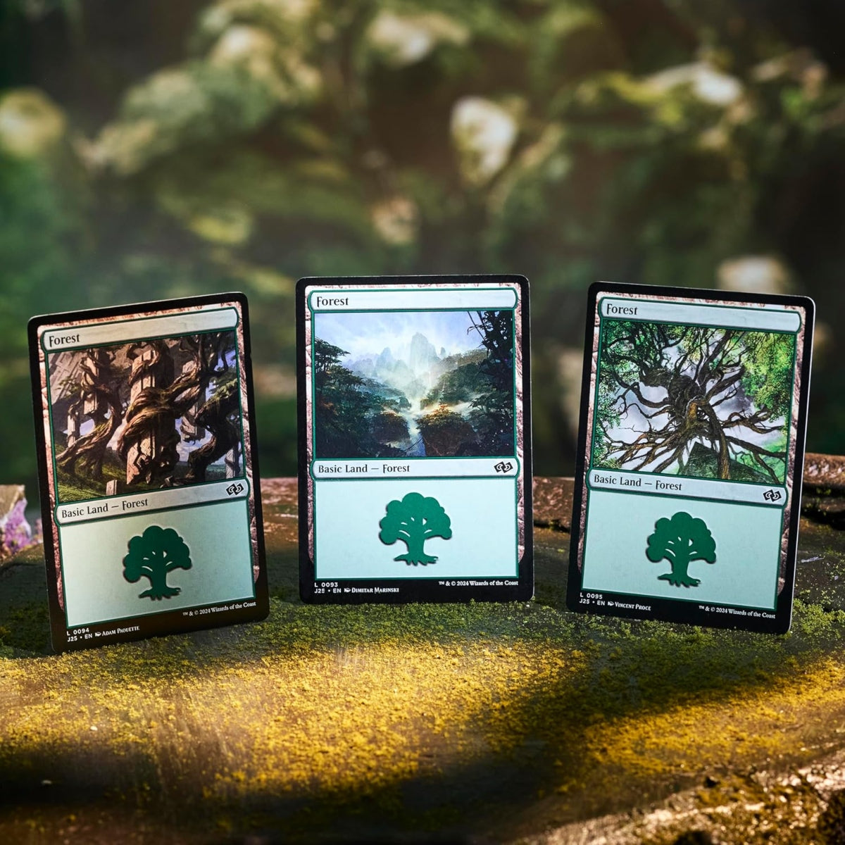 2025 Land Station Magic The Gathering (400 Basic Land Cards)