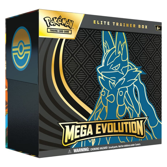 Mega Evolution Mega Lucario Pokemon TCG Elite Trainer Box