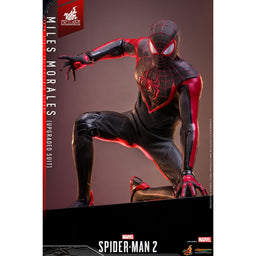 Miles Morales Upgraded Suit Spider-Man 2 Hot Toys 1/6 Scale Exclusive Figure