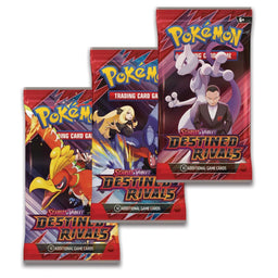 Destined Rivals Kangaskhan Promo Pokemon Scarlet & Violet TCG Booster 3-Pack