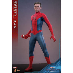 Spider-Man (New Red/Blue Suit) No Way Home MMP Fully Poseable Exclusive Hot Toys