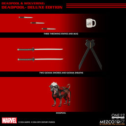 Deadpool Marvel Deadpool & Wolverine One:12 Collective Deluxe Figure