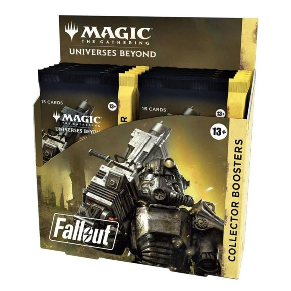 Fallout Magic The Gathering Universes Beyond Collector Booster Box