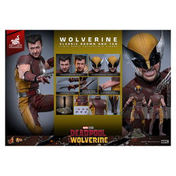Wolverine Brown Suit Deadpool & Wolverine Movie Masterpiece 1/6 Scale Hot Toys