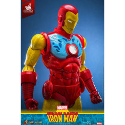 Iron Man Classic Comic Masterpiece Diecast 1/6 Scale Hot Toys Exclusive Figure