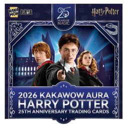 2026 Kakawow Aura Harry Potter 25th Anniversary Trading Cards Hobby Box