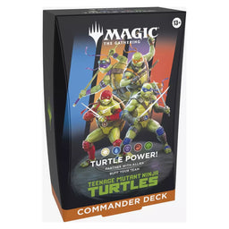 Teenage Mutant Ninja Turtles Magic The Gathering Commander Deck