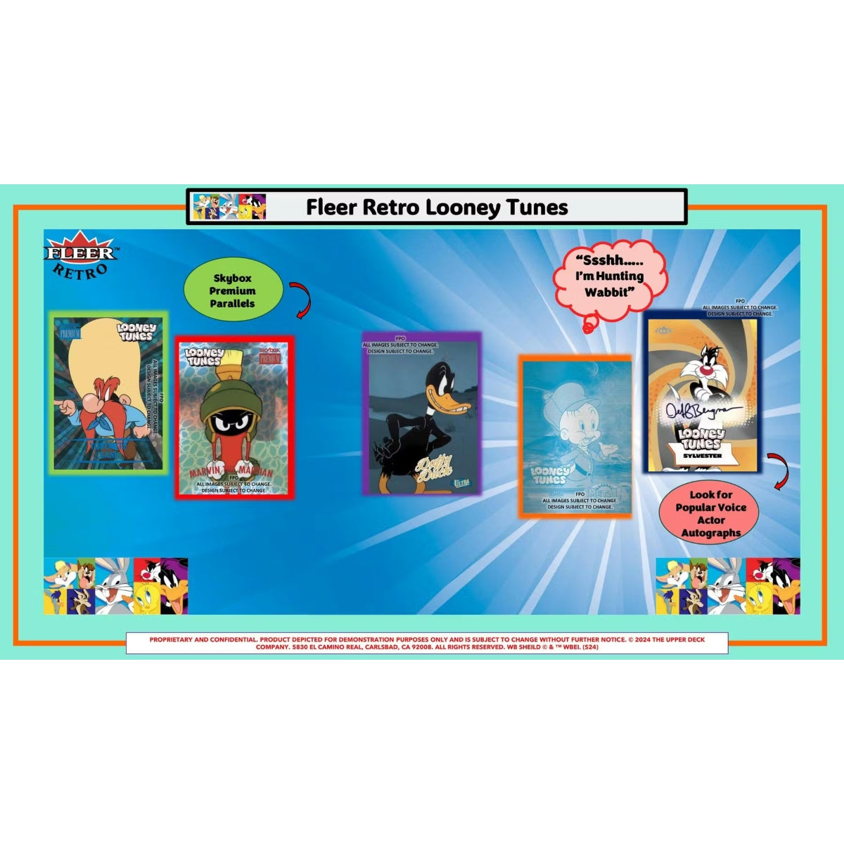 2024 Upper Deck Fleer Retro Looney Tunes Blaster Box