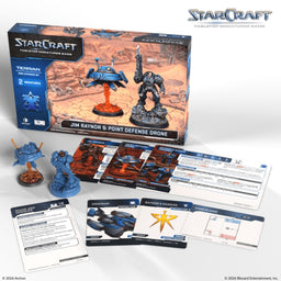 StarCraft Terran Jim Raynor & Point Defense Drone Expansion Set
