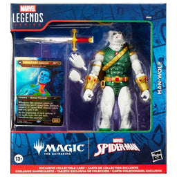 Man-Wolf Magic The Gathering x Marvel Legends Series Action Figure